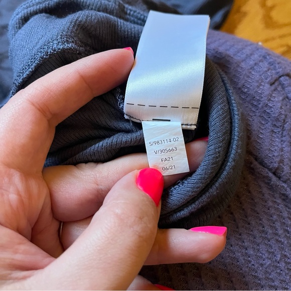 Athleta Well Rested Rib Sleep Wide Leg Pant size large - Picture 8 of 9